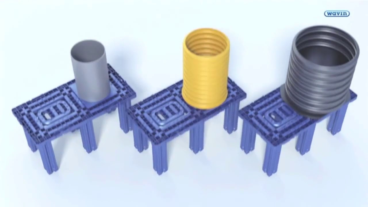 Wavin QBic Plus: The Next Generation Modular Stormwater System - YouTube