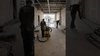 Retail Interior under construction, completely empty space#epoxy #satisfying #renovation #epoxyfloor