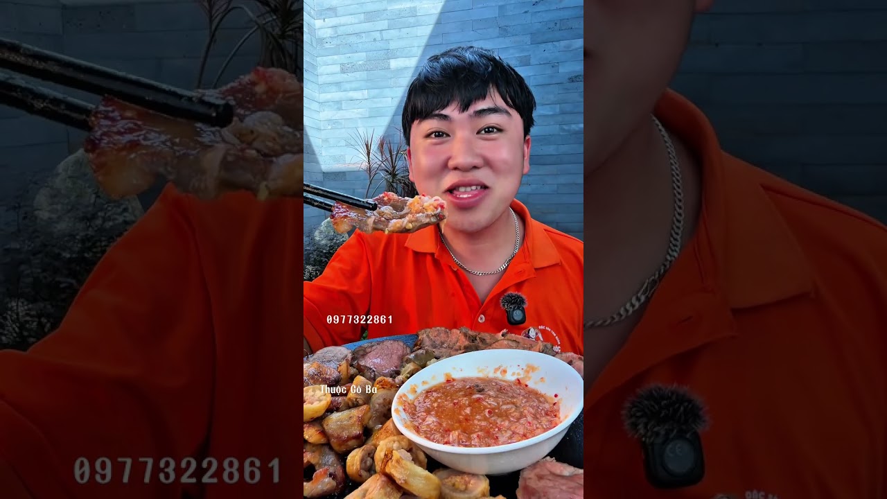 Thịt Nướng Mộc Chấm Mắm Ruốc Xổi Chua Ngọt Cực Ngon - Thuộc Cô Ba 0977322861