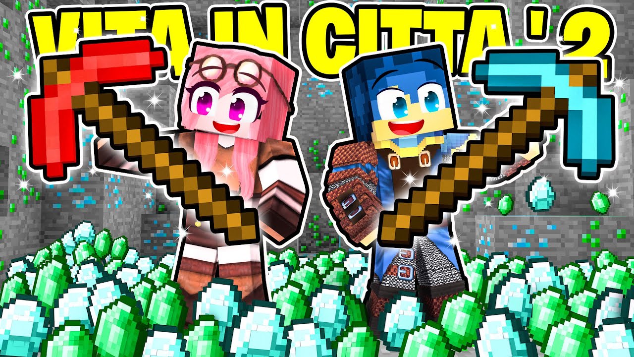 EPISODIO FULL IN MINIERA NELLA VITA IN CITTÀ 2! - MINECRAFT Ep.86