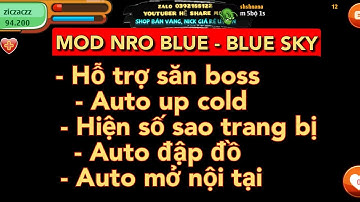 NRO BLUE - MOD NRO BLUE - BLUE SKY (siêu mượt,full chức năng,hiện sao trang bị cực vip)