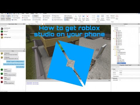 How To Get Roblox Studio On Phone Youtube - roblox studio on phone