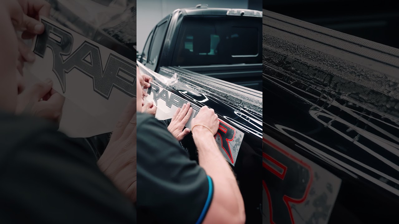 Ford Raptor R fully wrapped in XPEL Stealth PPF, XR+ tint, and ceramic coating all around.