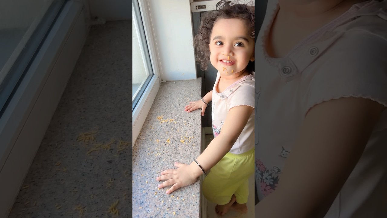 Iha’s Hilarious Snack Time Adventures!🤣🤣❤️