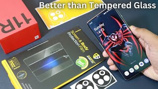 Oneplus 11r Screen Protector & Camera Protector, Skins -  Better than UV Tempered Glass screenshot 5
