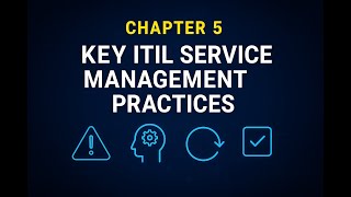 Chapter 5 | ITSM Video | Managing Incidents, Problems, Changes & Requests with ITIL 4