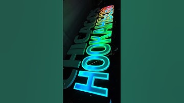 The dazzling effect is great. #sign #signage #design #signagedesign #ledsign #sourcefactory