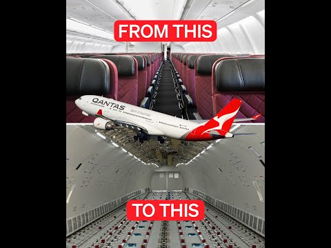 How to convert an Airbus A330 from a passenger aircraft to a freighter