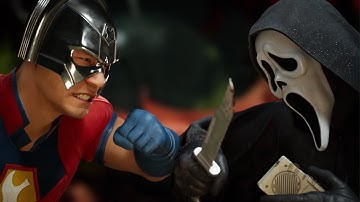 Mortal Kombat 1 - Peacemaker vs Ghostface | All Intro/Interaction Dialogues