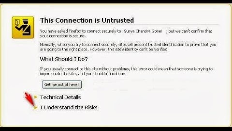 How to Fix "This Connection is Untrusted" in Mozilla Firefox