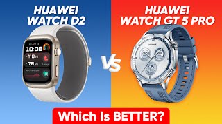 Huawei Watch GT 5 Pro vs Huawei Watch D2: Which is BETTER