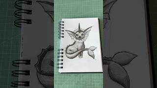 Como desenhar o Vaporeon - Pokémon Tutorial .#arte #desenho #tutorial #vaporeon #pokemon