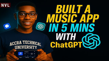 How I Made a Music App with ChatGPT in 5 Minutes! (No Code Needed)