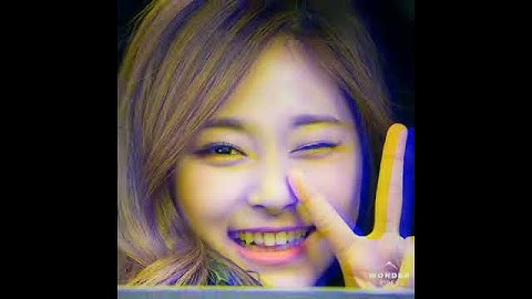 #tzuyu Tzuyu when she smile 💜 freaking beautiful.. #twice