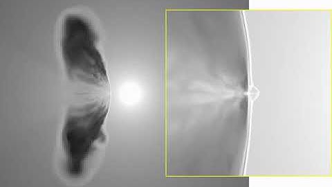 Jet-wind interaction in a high mass X-ray binary