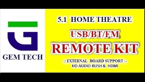 # Inbuilt  USB/FM/BT 5.1 Remote kit 16x2 display - WIRE CONNECTION DIAGRAM