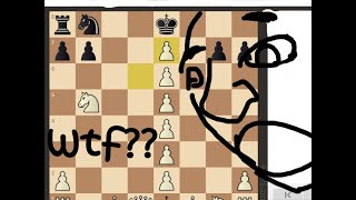 The NOOB Immortal!! Best game you will EVER see (6 Pawns on the SAME file!!)
