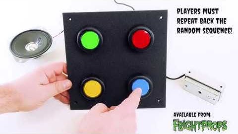 Simon Says Escape Room Puzzle