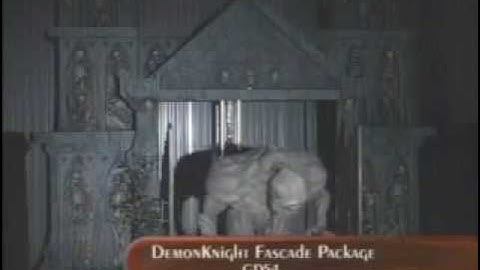 HAUNTEDPROPS.COM DEMON KNIGHT GIANT ANIMATRONIC
