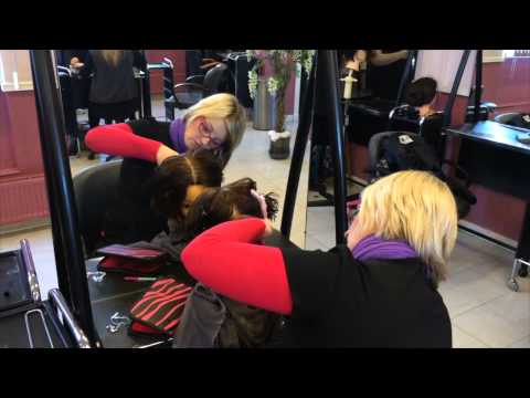 Inverness College Hairdressing Department 2014 Youtube