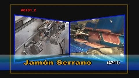 Double Spindle Jamón Serrano Interleaved