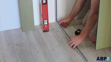 Installing NIBS for a FMOB Toilet Partition System.