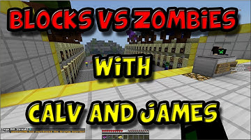 Minecraft: Blocks Vs Zombies - With James - Episode 1