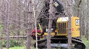 2014 CAT 501HD Harvester with PF48 4 Roller Head