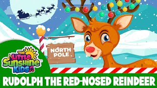 Rudolph the Red Nosed Reindeer | Nursery Rhymes | The Little Sunshine Kids chords