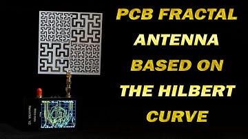 PCB fractal antenna based on the Hilbert curve