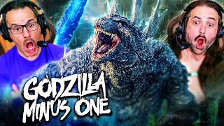 GODZILLA MINUS ONE (2023) MOVIE REACTION!! FIRST TIME WATCHING!! ゴジラ-1.0 | Full Movie Review!!
