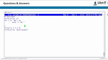 bash how to pass array to function