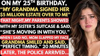 Details On My 25th Birthday, Grandma Gave Me Her $5M Estate—My Parents Screamed, “YOU’LL REGRET THIS!” Guide