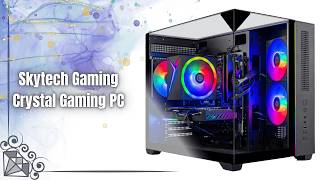 Skytech Gaming Crystal Gaming PC Review | Ryzen 7 7700 + RX 9060 Beast!