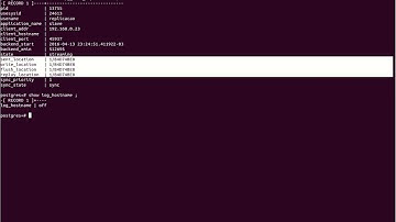 Curso de PostgreSQL Replicação 07 -  Catálogo pg stat replication