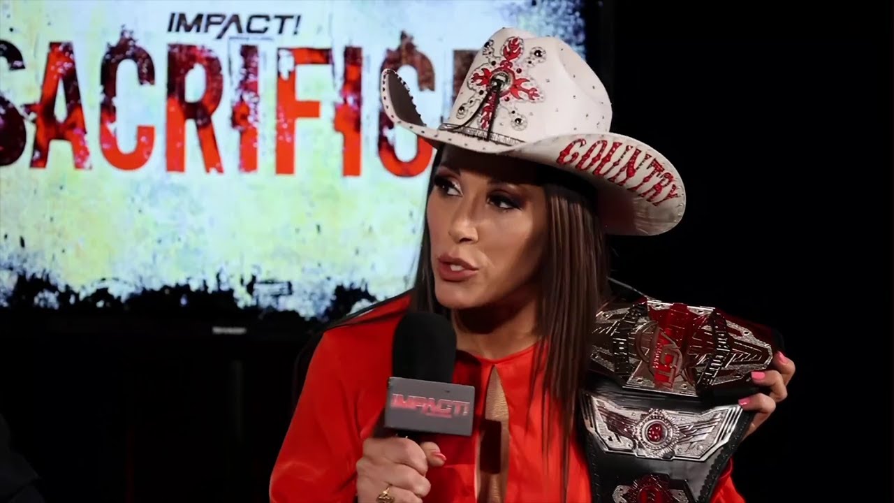 Mickie James Ducks Jordynne Grace with Injury Excuse on Impact Wrestling Sacrifice (Mar. 24, 2023)