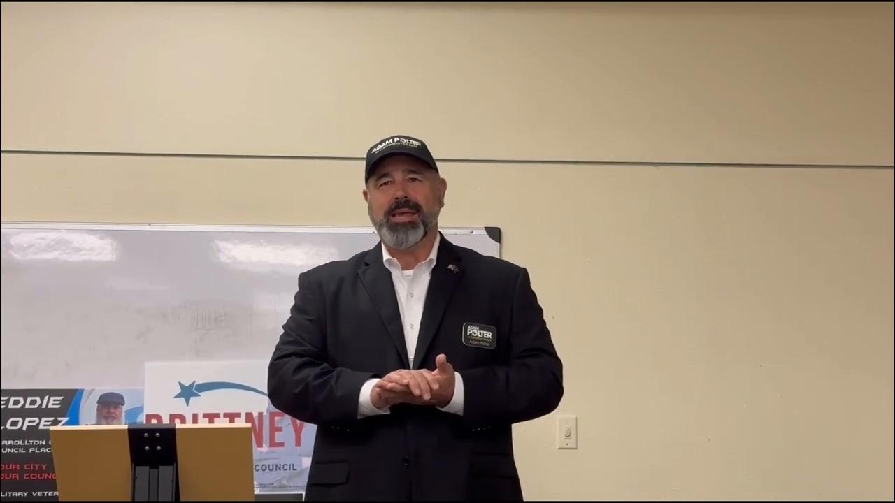 Adam Polter for Carrollton Mayor YouTube