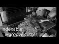 Indexable V-Groove Cutter
