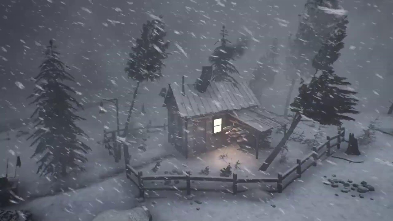 BRUTAL ARCTIC WIND with EXTREME COLD (-71 DEGREES) & Blizzard for Sleep | Frozen Polar Stormfront