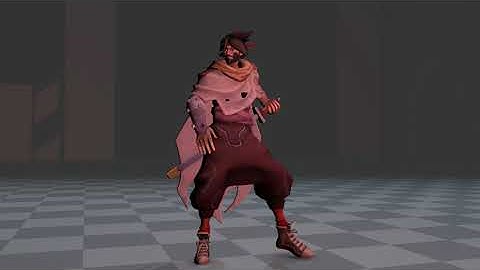 Urban Warrior Idle + Attack Animation