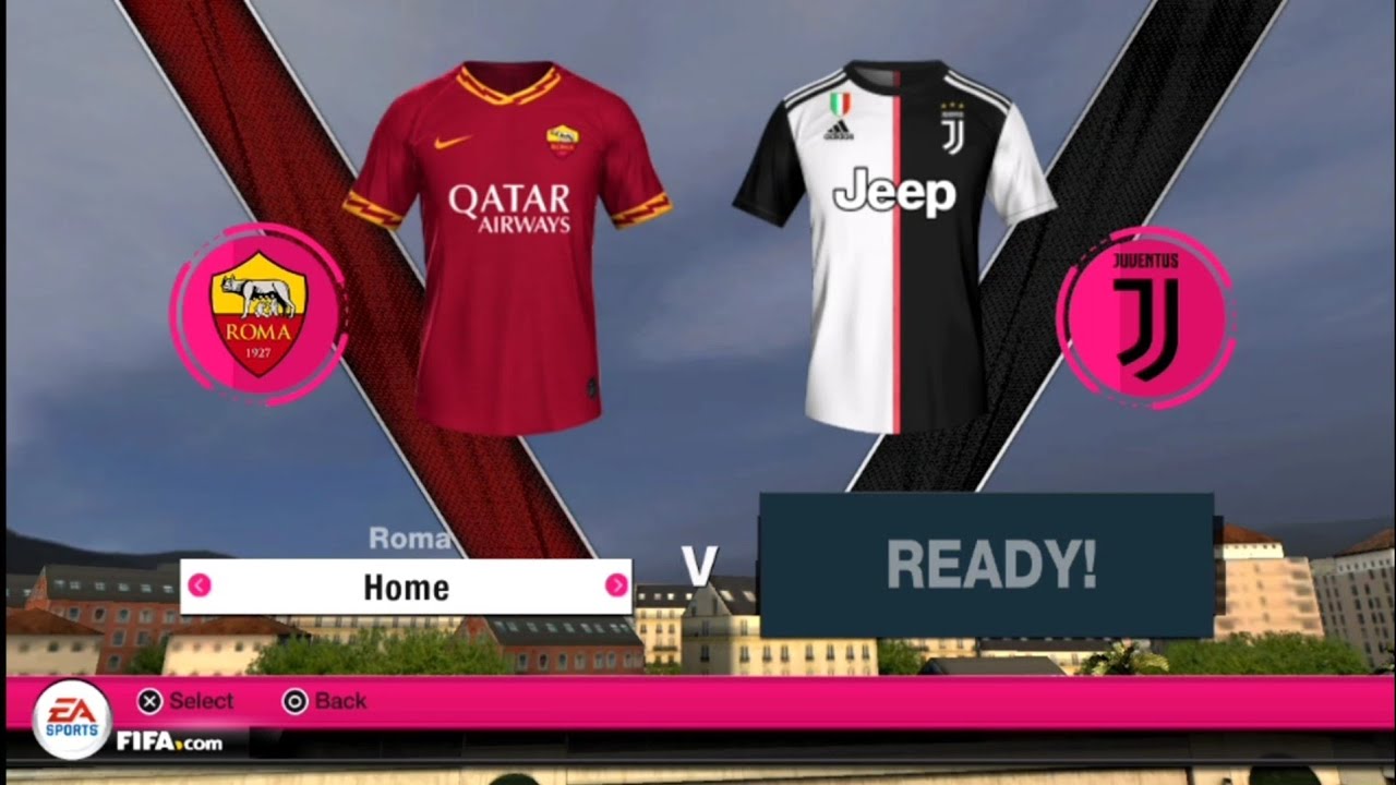 Fifa English Language Preview Game Ps Vita As Roma Vs Juventus Youtube