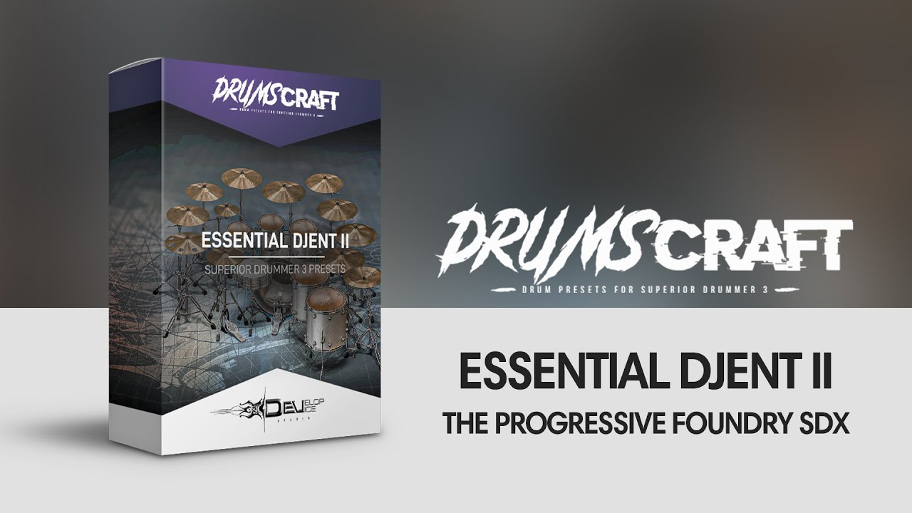 Superior Drummer 3 Preset Bundle for The Progressive Foundry SDX - 18 Presets - Sound Demo Video