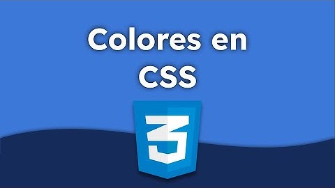 Colores en CSS