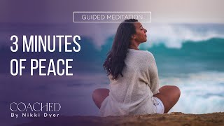 Morning Meditation | 3 Minutes of Peace