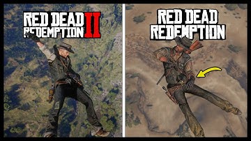 Red Dead Redemption 2 vs Red Dead Redemption - Physics and Details Comparison