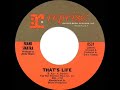 1966 HITS ARCHIVE That S Life Frank Sinatra A 1 Record Mono 45 1966 HITS ARCHIVE That S Life Frank Sinatra A 1 Record Mono 45