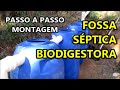 Fossa Séptica Biodigestora Como Montar Passo a Passo - Reaproveitamento da Água Negra