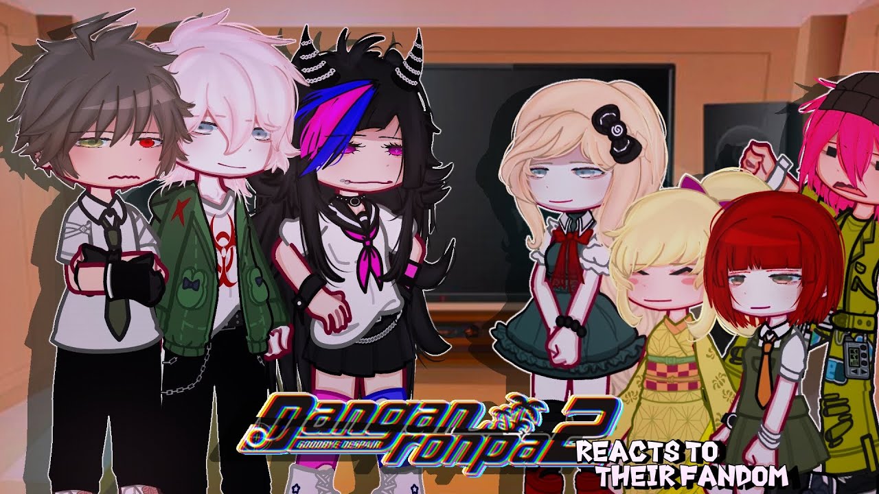 [100+ subs spesh!!] Danganronpa: Goodbye Despair (Sdr2) reacts to their fandom (themselves)