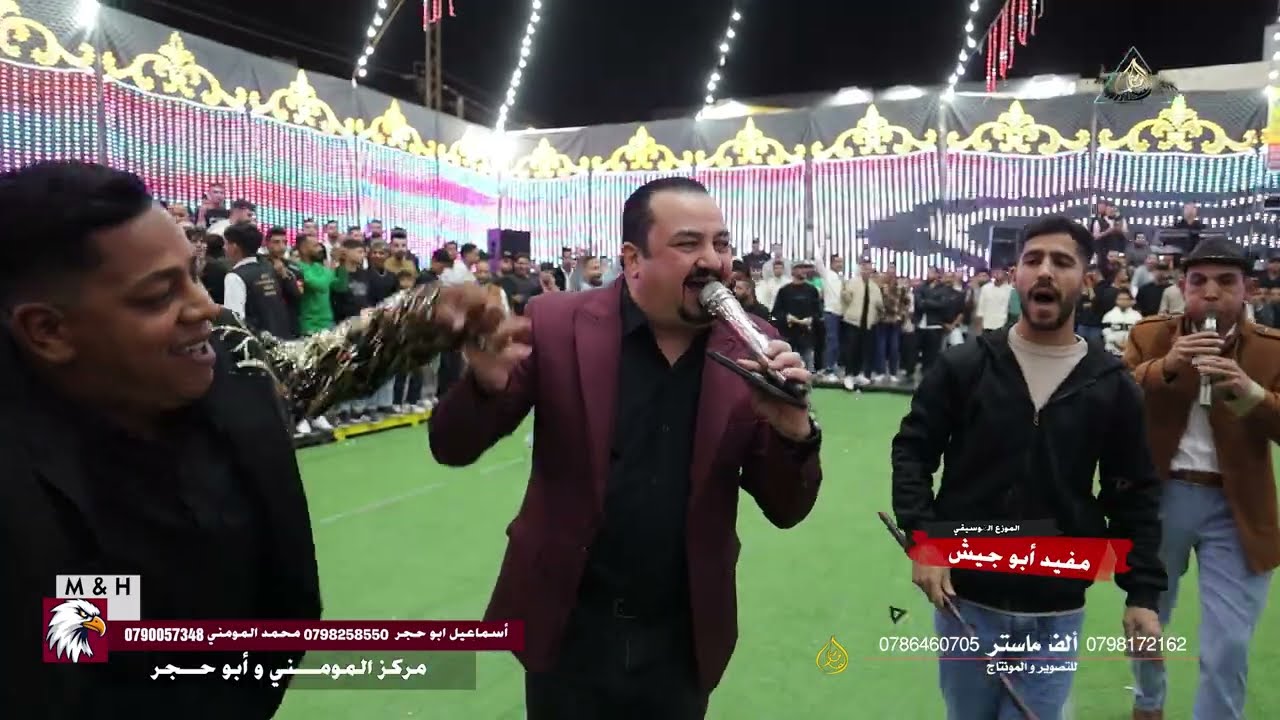 #فرج_قداح كسر القواعد مغ #عوض_البكر في حفل زفاف حمدي ابو الرز ج3