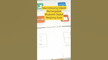 Rechargeable Smart Weighing Scale Bluetooth Digital Weighing Scale Body Composition Monitor